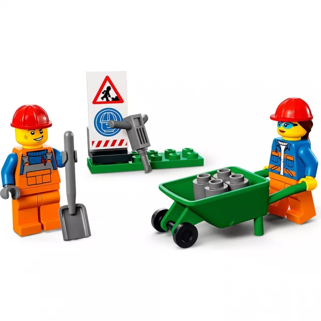 Конструктор LEGO City Грузовик-бетоносмеситель (60325) - 5