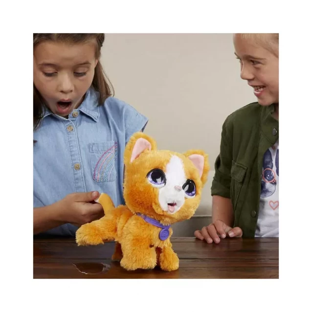 Интерактивная игрушка-каталка FurReal Friends Пушистый питомец Большой Котик (E8931/E8949) - 4