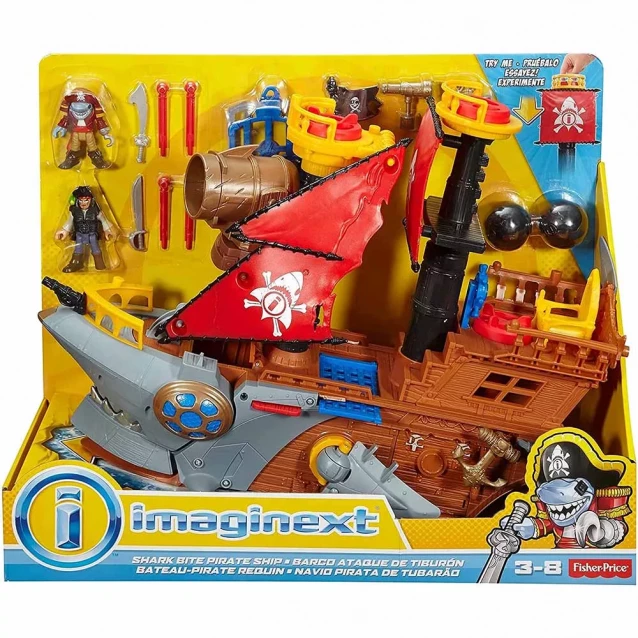 Игровой набор Imaginext Пиратский корабль (DHH61) - 3