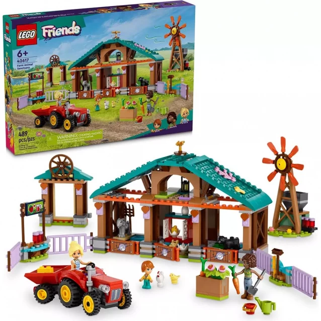 Конструктор LEGO Friends Притулок для сільськогосподарських тварин (42617) - 7