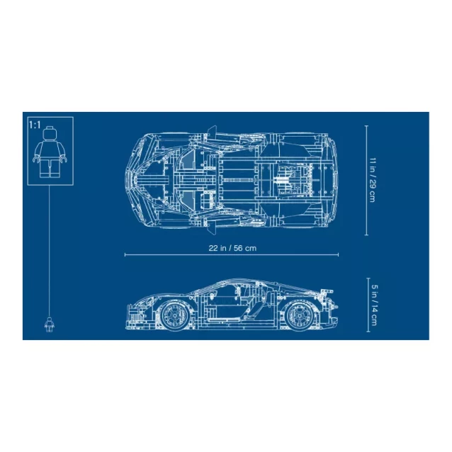Конструктор LEGO Technic Автомобиль Bugatti Chiron (42083) - 3