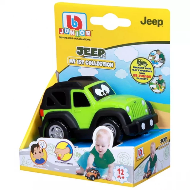 Машинка Bb Junior Jeep в ассортименте (16-85121) - 6