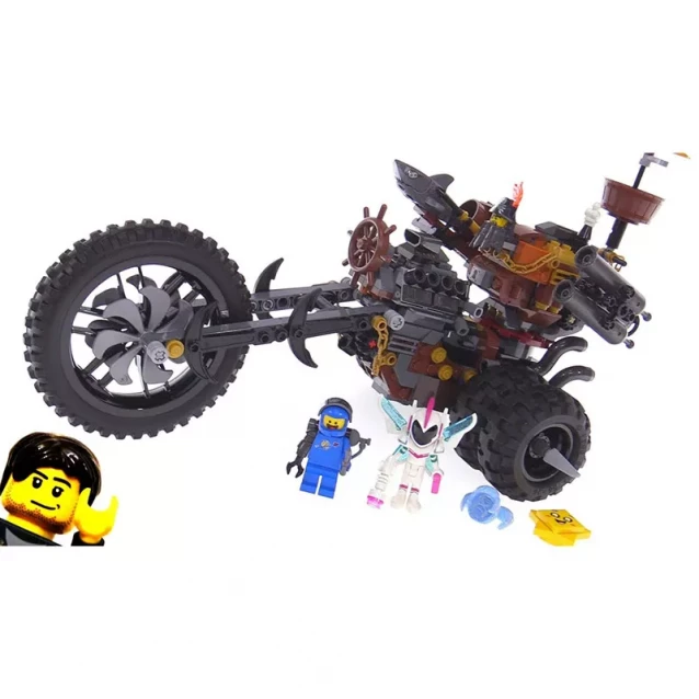 Конструктор LEGO Movie Триколісний Рок-Мотоцикл Залізної Бороди! (70834) - 6