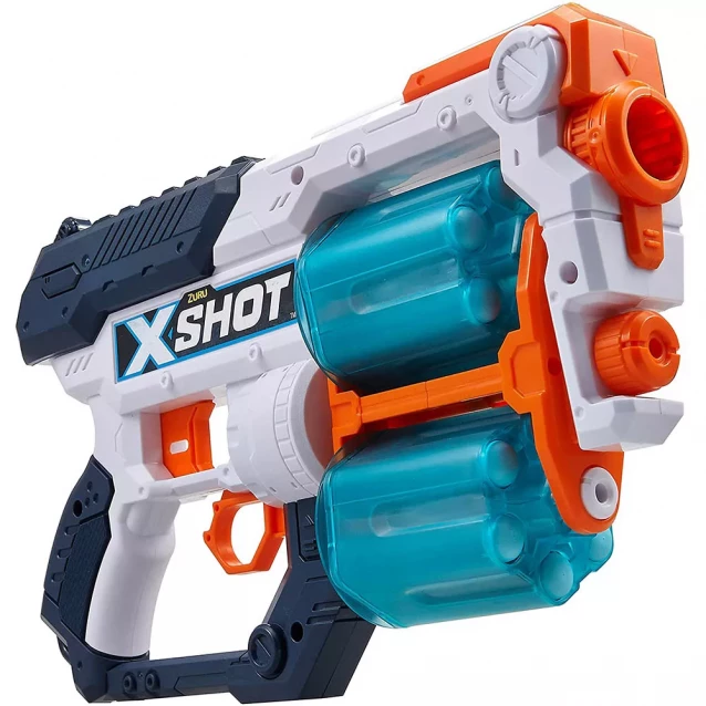 X-Shot Скорострельный бластер EXCEL Xcess TK-12 (16 патронов) - 3