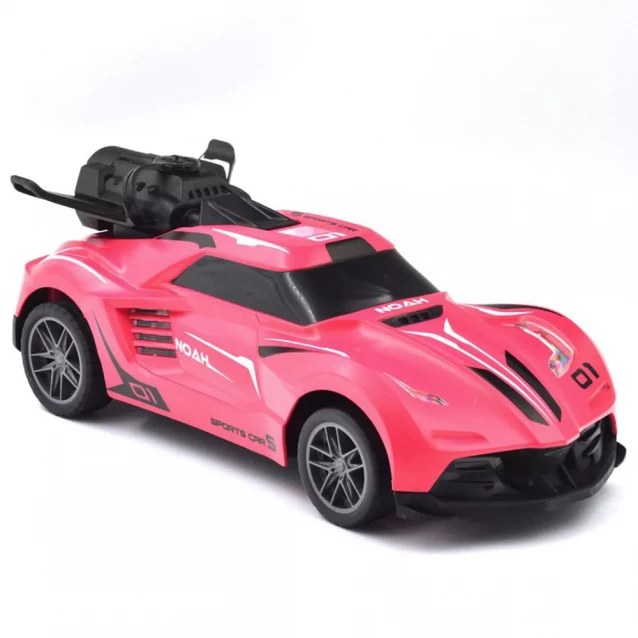 Машинка Sulong Toys Spray Car Sport 1:24 на радиоуправлении розовая (SL-354RHP) - 8