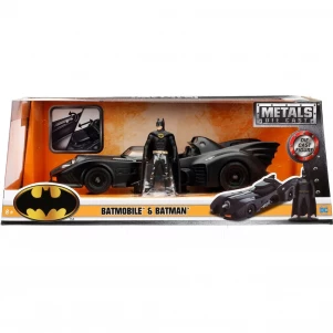 Машинка Batman Бетмобіль з фігуркою Бетмена 1:24 (253215002) дитяча іграшка