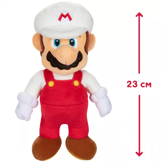 М'яка іграшка Super Mario Вогняний Маріо 23 см (40986i-GEN) - 2