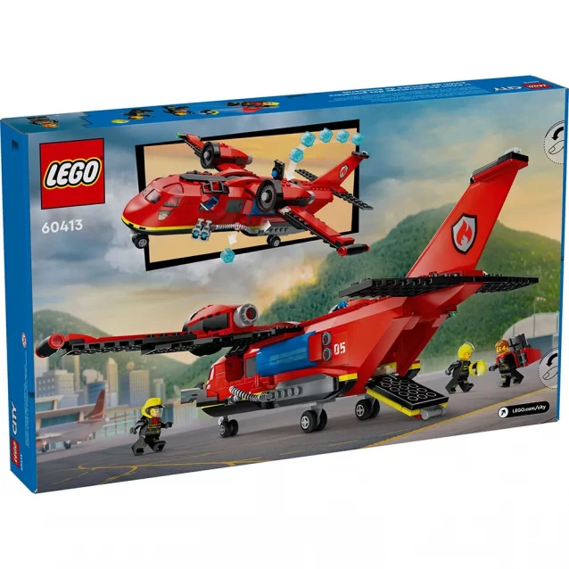 Конструктор LEGO City Пожежний рятувальний літак (60413) - 2