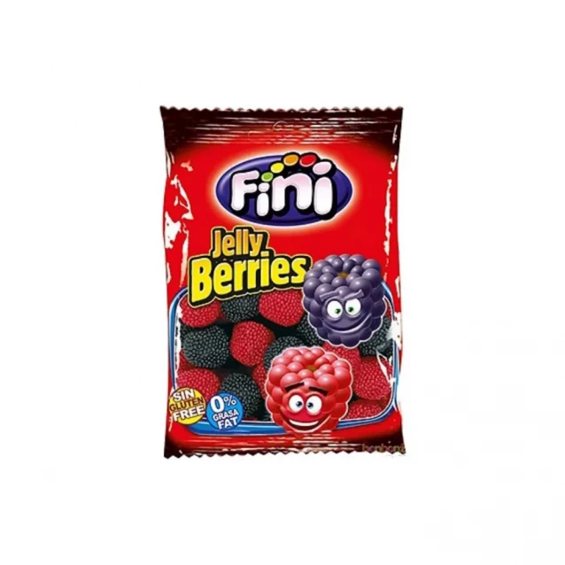 желейные конфеты Красные и черные ягоды 12*100г - 1