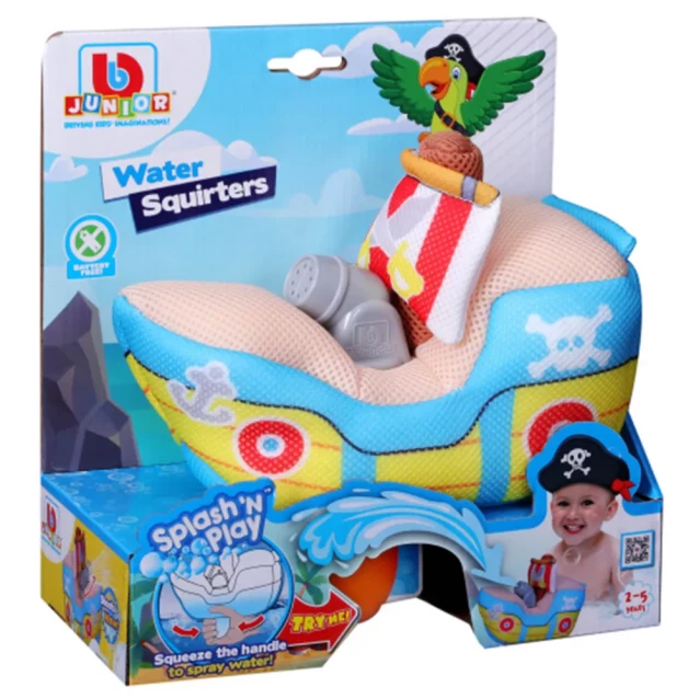 Іграшка для купання Bb Junior Water Squirters Піратський корабель (16-89062) - 3