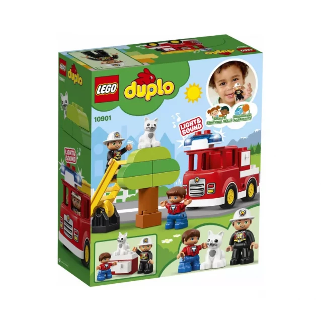 Конструктор LEGO Duplo Пожежна машина (10901) - 10
