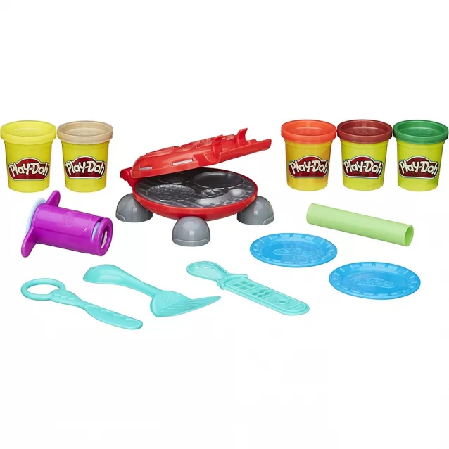Набір для творчості із пластиліном Play-Doh Бургер гриль (B5521) - 2