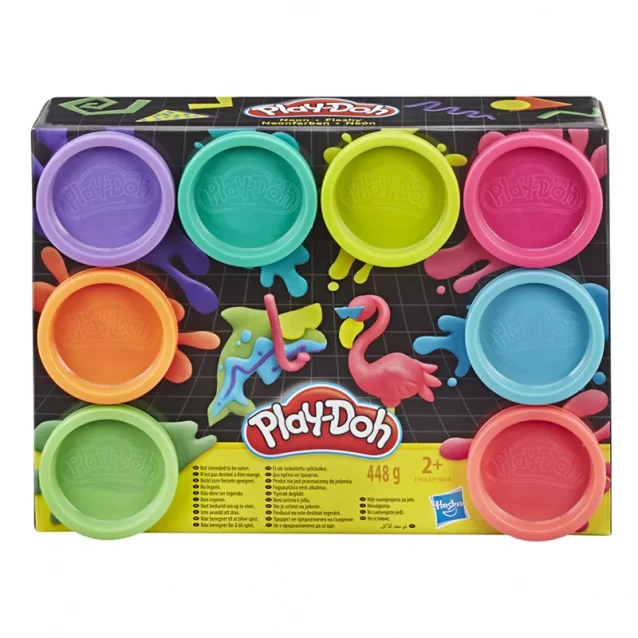 HASBRO Play-Doh Набор 8 баночек, 448г - 3