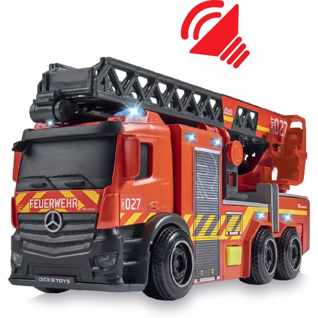 Пожежна машина Dickie Toys Мерседес (327590) - 6