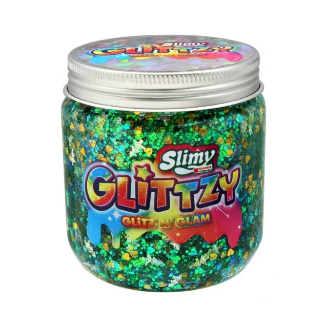 Лізун Slimy - Glitzy, 240 g (г), 12 в ас-ті - 4