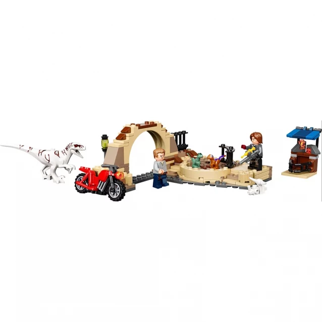 Конструктор Lego Jurassic World Переслідування атроцираптора на мотоциклі (76945) - 3