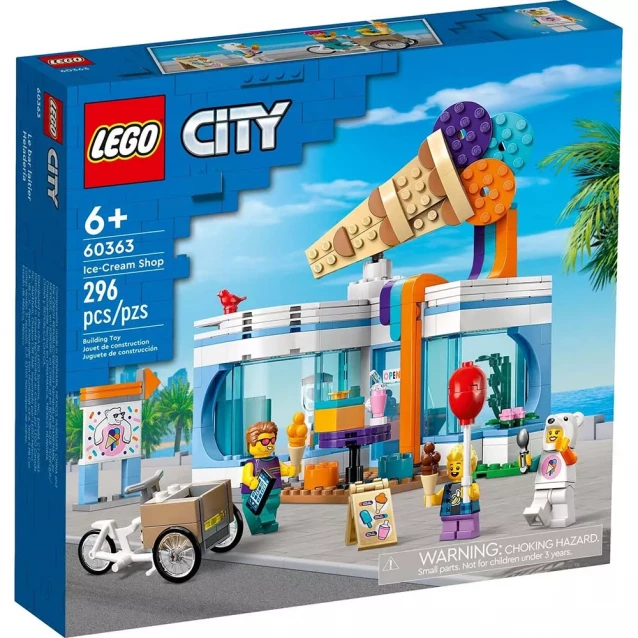 Конструктор LEGO City Магазин мороженого (60363) - 1