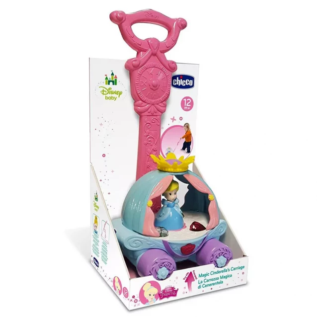 CHICCO Іграшка-каталка "Чарівна карета Попелюшки" серії Disney Baby - 2