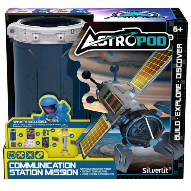 Игровой набор с фигуркой Astropod Миссия Построй станцию связи (80333) - 1