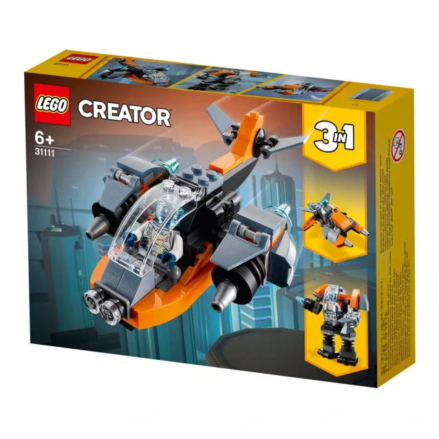 Конструктор LEGO Creator Кібердрон (31111) - 1