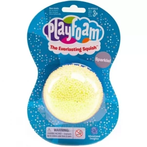 Кульковий пластилін Play Foam - ЖОВТІ МЕГАБЛИСКІТКИ дитяча іграшка