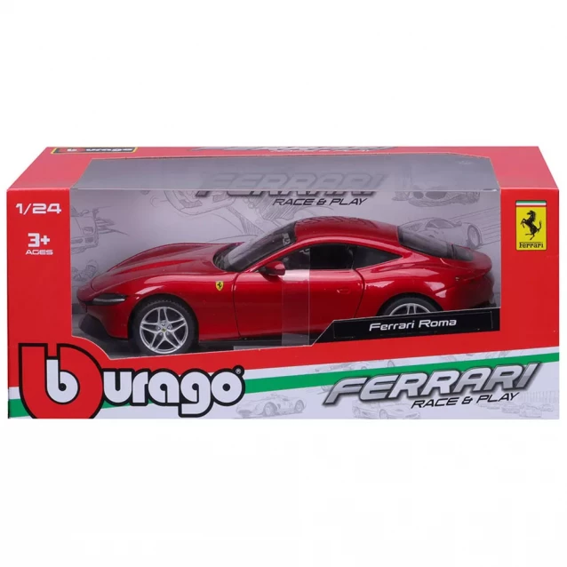Автомодель Bburago Ferrari Roma 1:24 в асортименті (18-26029) - 11