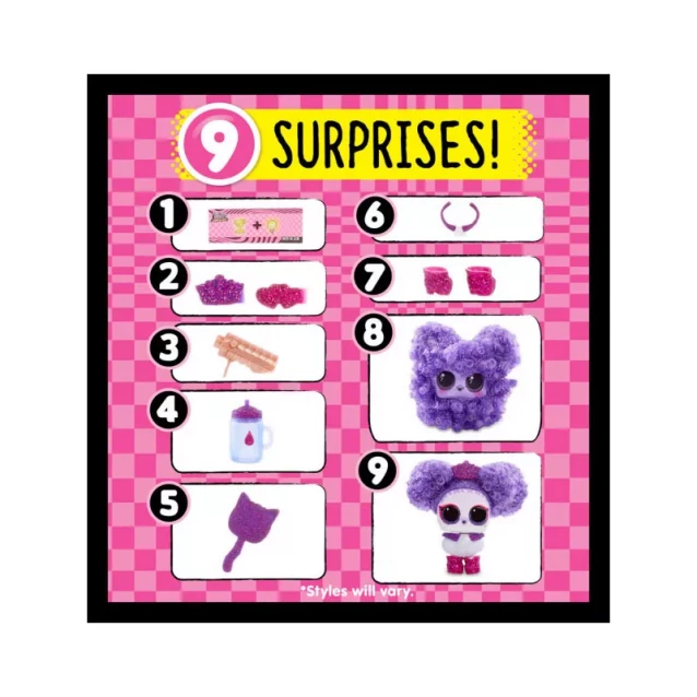 Кукла L.O.L. Surprise! S6 W1 серии Модные прически - Мой Любимец (564881-W1) - 8