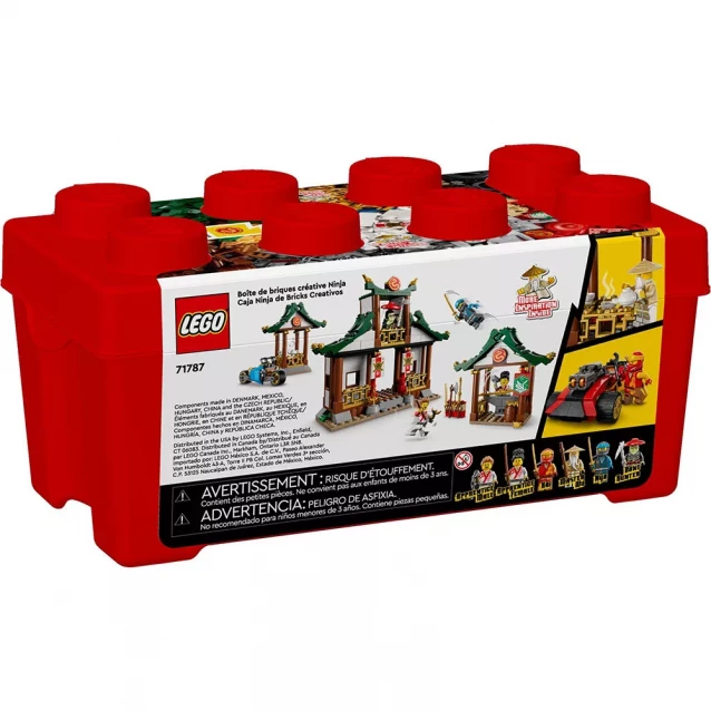 Конструктор LEGO Ninjago Ниндзя Коробка с кубиками для творчества (71787) - 2