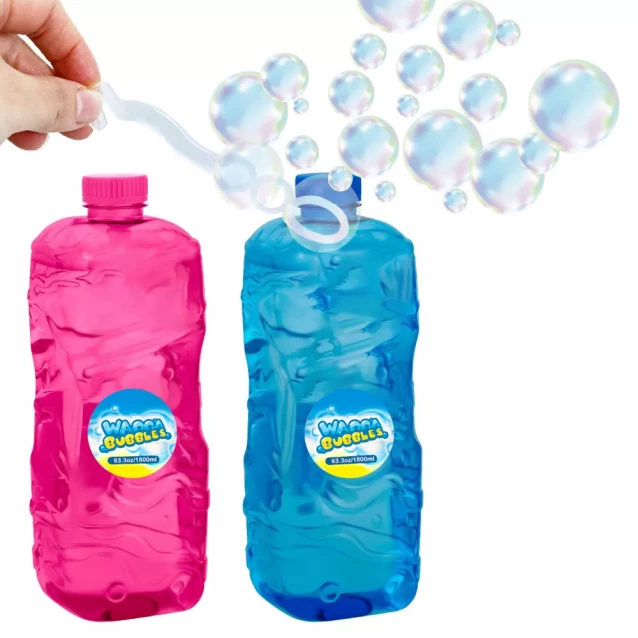 Жидкость для мыльных пузырей, 1,8 л, в ассортименте - 4