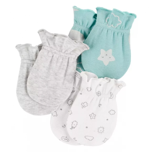 Carter's Рукавички для новорожденных для девочки, 1I719410 56-68 cm - 1