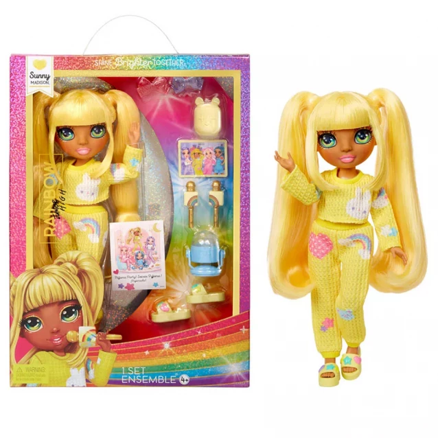 Кукла Rainbow High Junior PJ Party Санни (503682) - 1