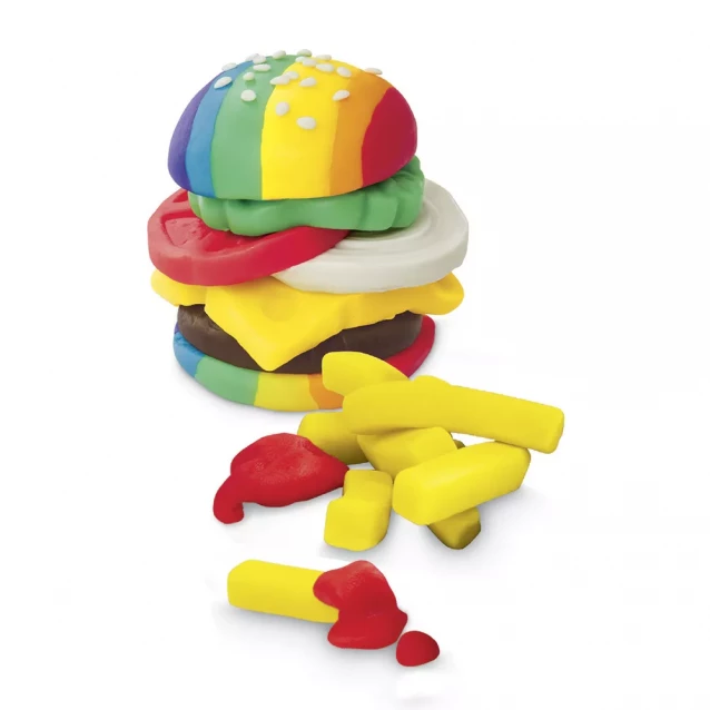Набір для творчості із пластиліном Play-Doh Забавні закуски в асортименті (E5112) - 8