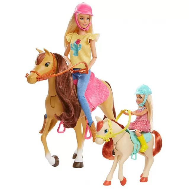 MATTEL BARBIE COLLECTOR Набор Barbie "Верховая езда и объятия" - 7