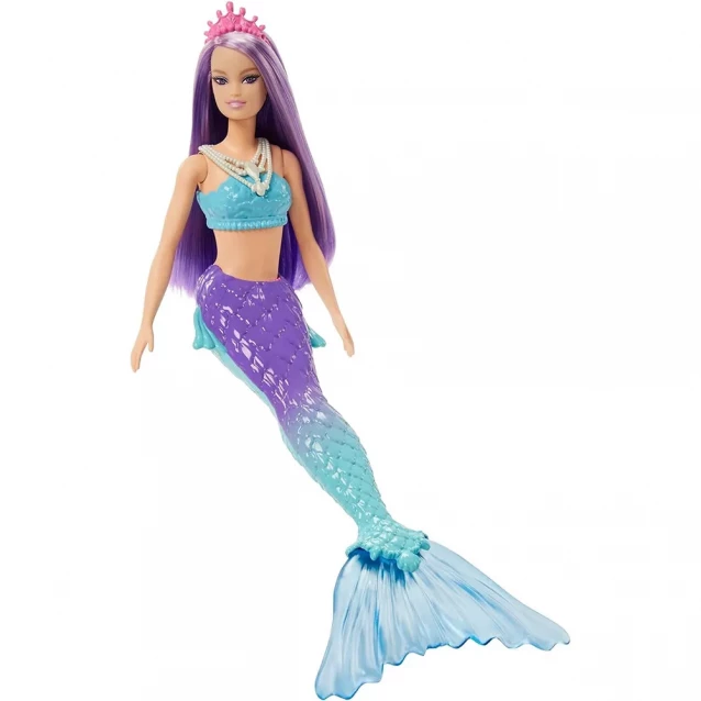 Кукла Barbie Dreamtopia Русалка с пурпурными волосами (HGR10) - 5