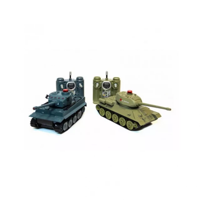 Набор HUANQI Танковый бой на р/у 1: 32 Tiger vs Т-34 (HQ-555) - 4