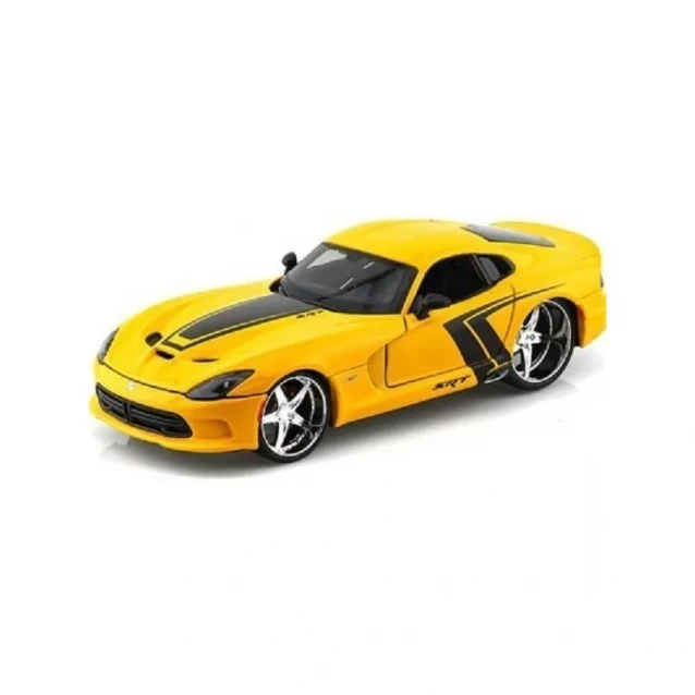 MAISTO Машинка "SRT Viper GTS", масштаб 1:24 31363 yellow - 1