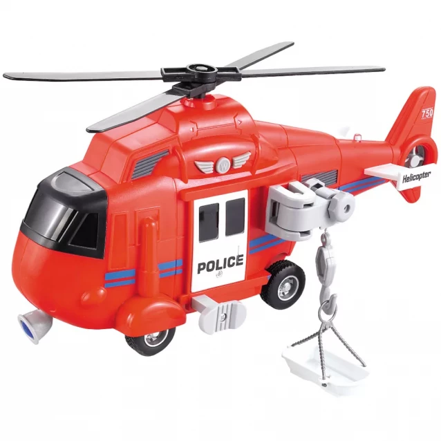 Гелікоптер Diy Toys пожежний інерційний 1:16 (CJ-1122737) - 1