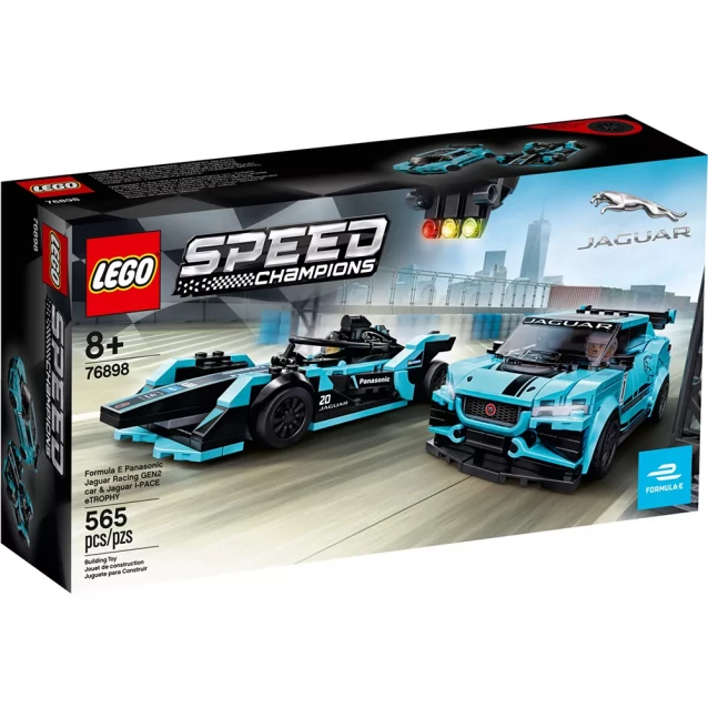 Конструктор Lego Speed Champions Formula 2 автомобілі Jaguar (76898) - 1
