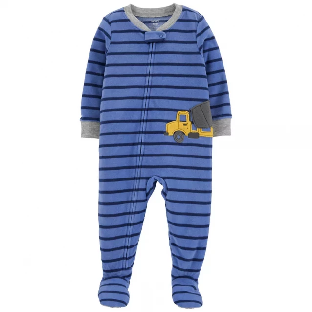 Человечек-Пижама флисовый для мальчика (88-93cm) - 1