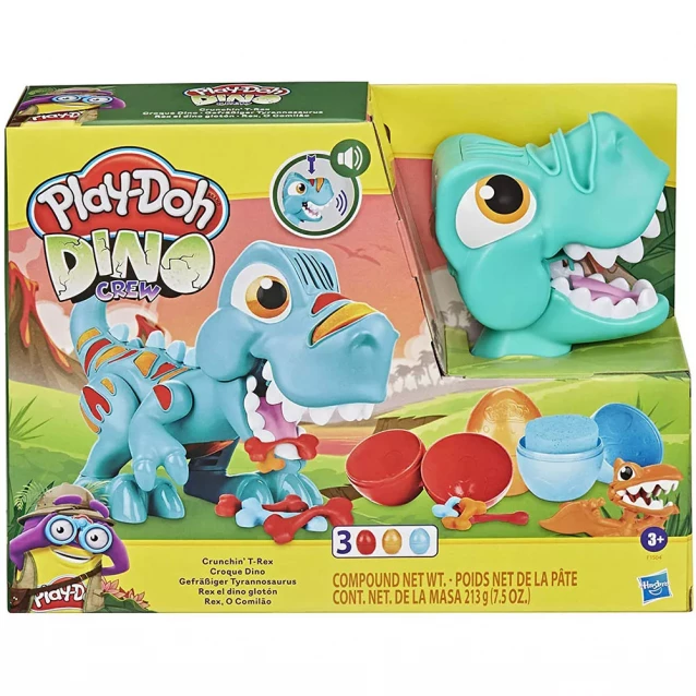 Набор для творчества с пластилином Play-doh Ти Рекс (F1504) - 1