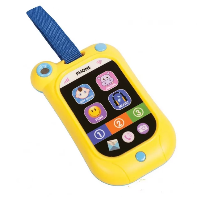 Интерактивный смартфон; 1+;желтый - 1