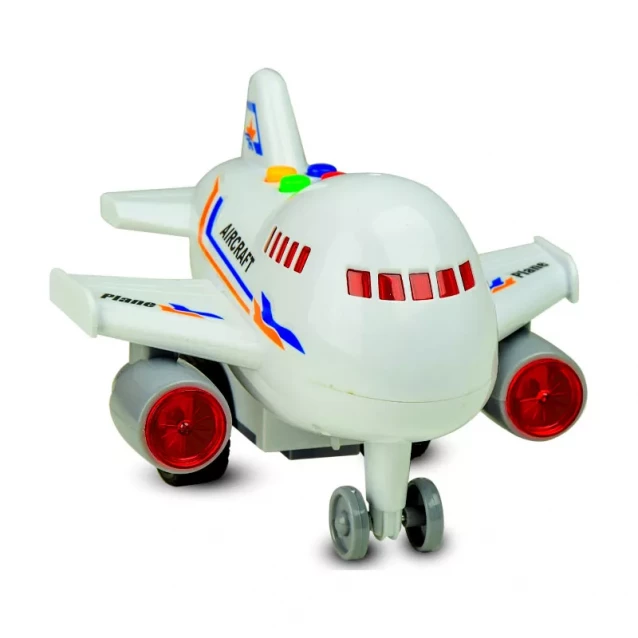 АВТОПРОМ самолет арт. RJ6687A, свет, звук, в коробке 14 × 17 × 14 см - 2