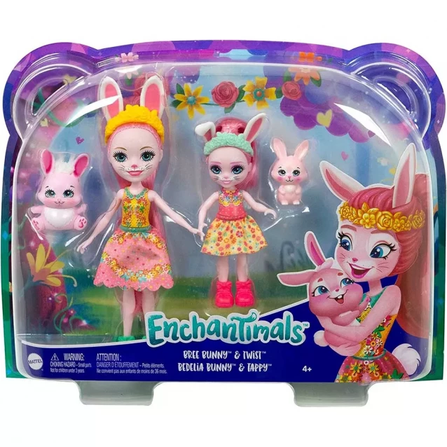 Кукла Enchantimals Кролик Бри с сестричкой (HCF84) - 2