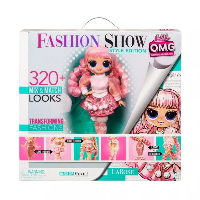 Лялька L.O.L. Surprise! серії «O.M.G. Fashion show» - Стильна Ла Роуз (584322) - 9