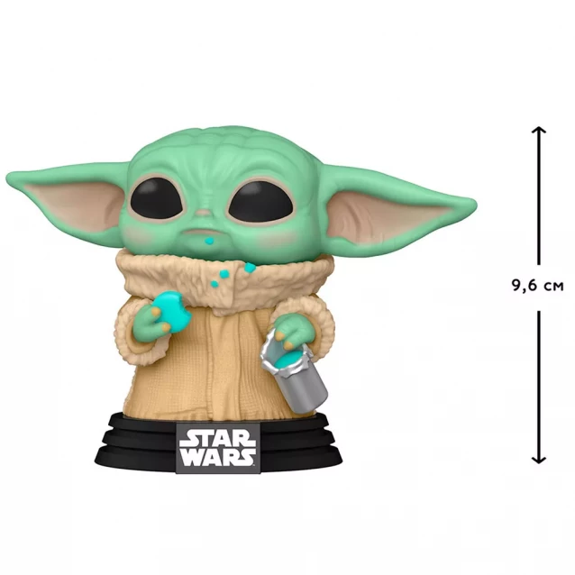 Фігурка Funko Pop! Star Wars Малюк Грогу з печивом (54531) - 2