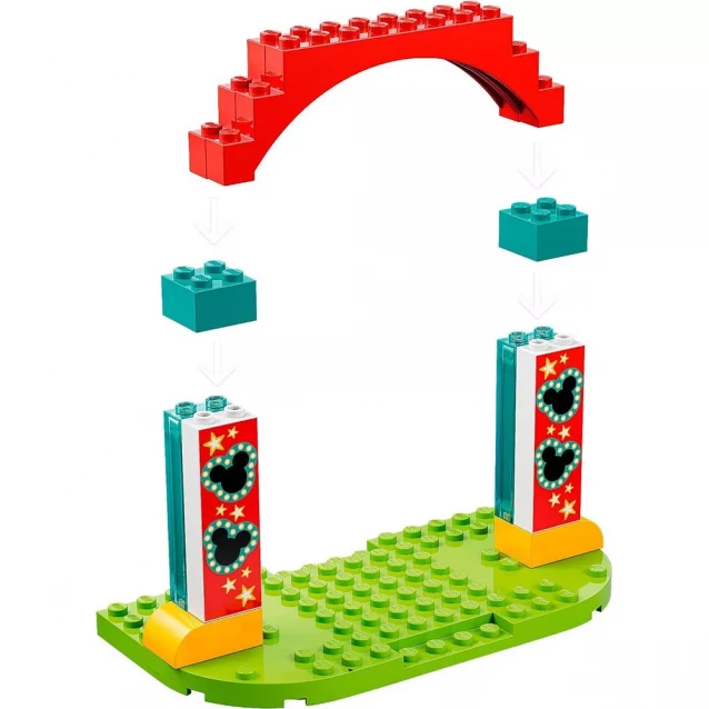 Конструктор LEGO Disney Ярмарочні веселощі Міккі, Мінні та Гуфі (10778) - 7