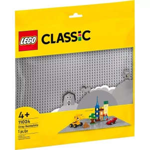 Конструктор LEGO Classic Базова пластина сірого кольору (11024) - ЛЕГО