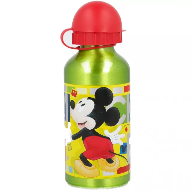 Бутылка для воды Stor Disney Mickie Mouse 400 мл металл (Stor-44234) - 1