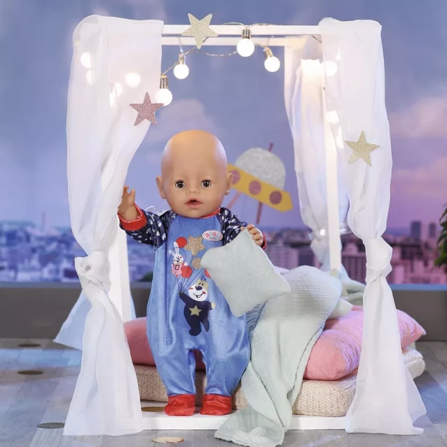 Одяг для ляльки Baby Born Святковий комбінезон 43 см (831090-2) - 4
