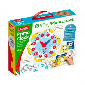 Навчальний ігровий набір QUERCETTI Montessori - ПЕРШИЙ ГОДИННИК (324029) дитяча іграшка